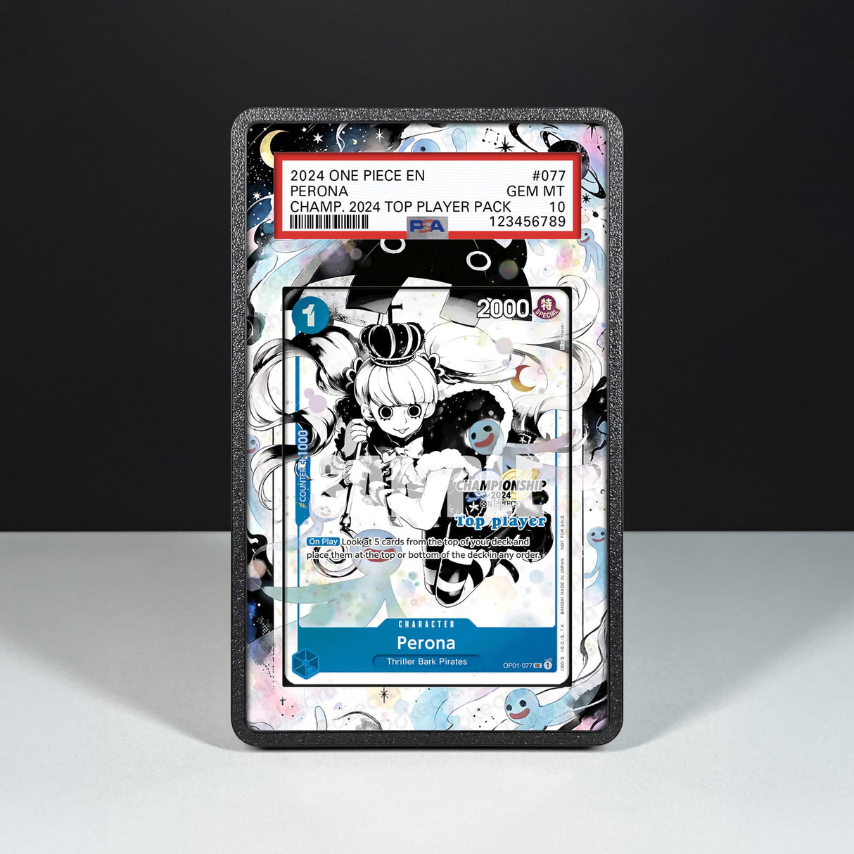 Perona OP01-077 - Custodia con Artwork Esteso per Carte Gradate
