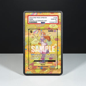 Nami OP08-106 - Graded Card Extended Artwork Display Case