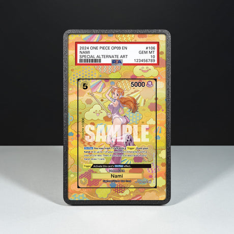 Nami OP08-106 - Custodia con Artwork Esteso per Carte Gradate