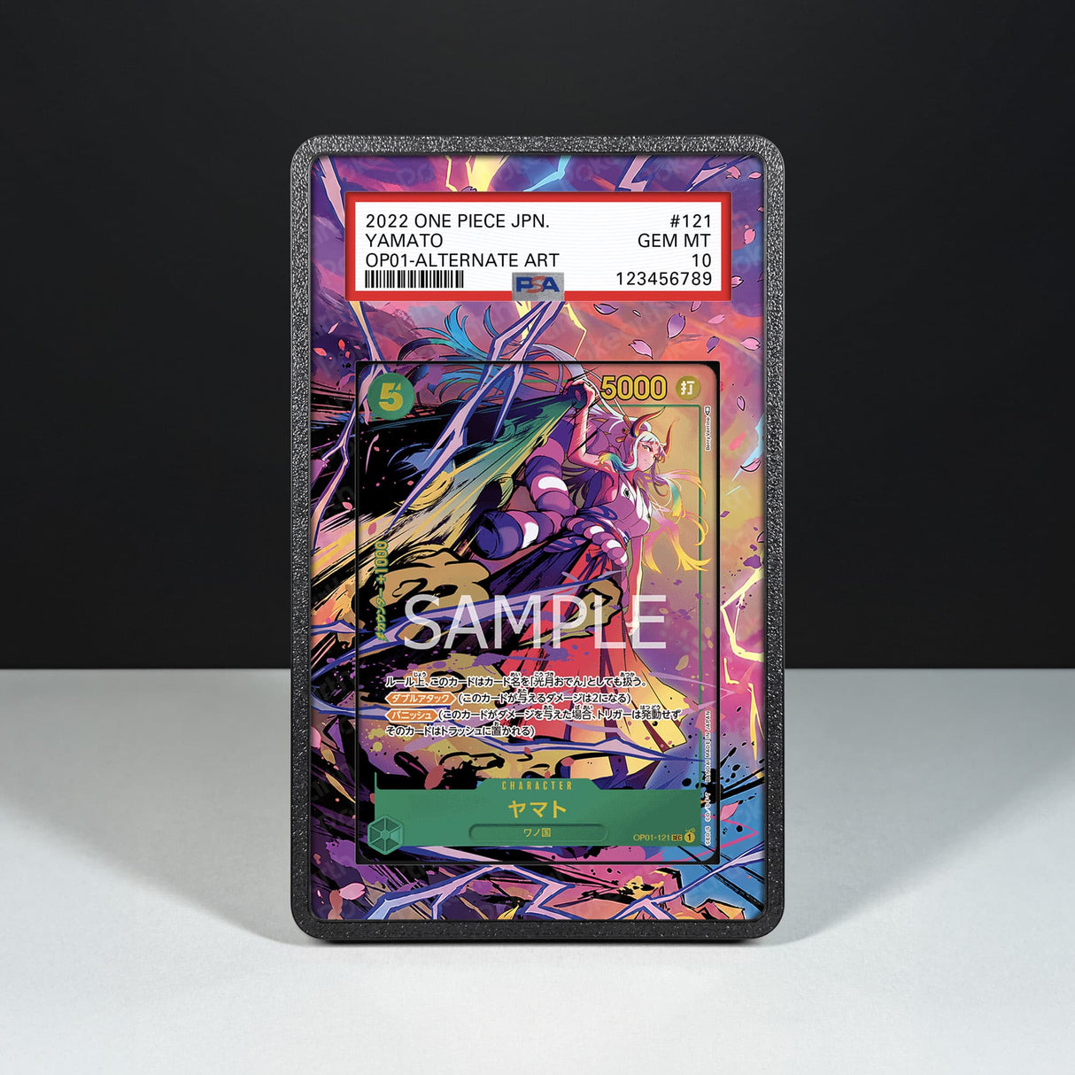 Yamato OP01-121 - Custodia con Artwork Esteso per Carte Gradate