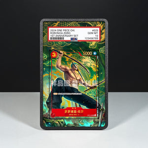Roronoa Zoro OP01-025 - Graded Card Extended Artwork Display Case