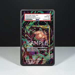 Roronoa Zoro OP06-118 - Extended Artwork Graded Card Sleeve