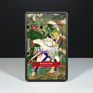 Roronoa Zoro OP01-025 - One Piece Extended Artwork Display Case
