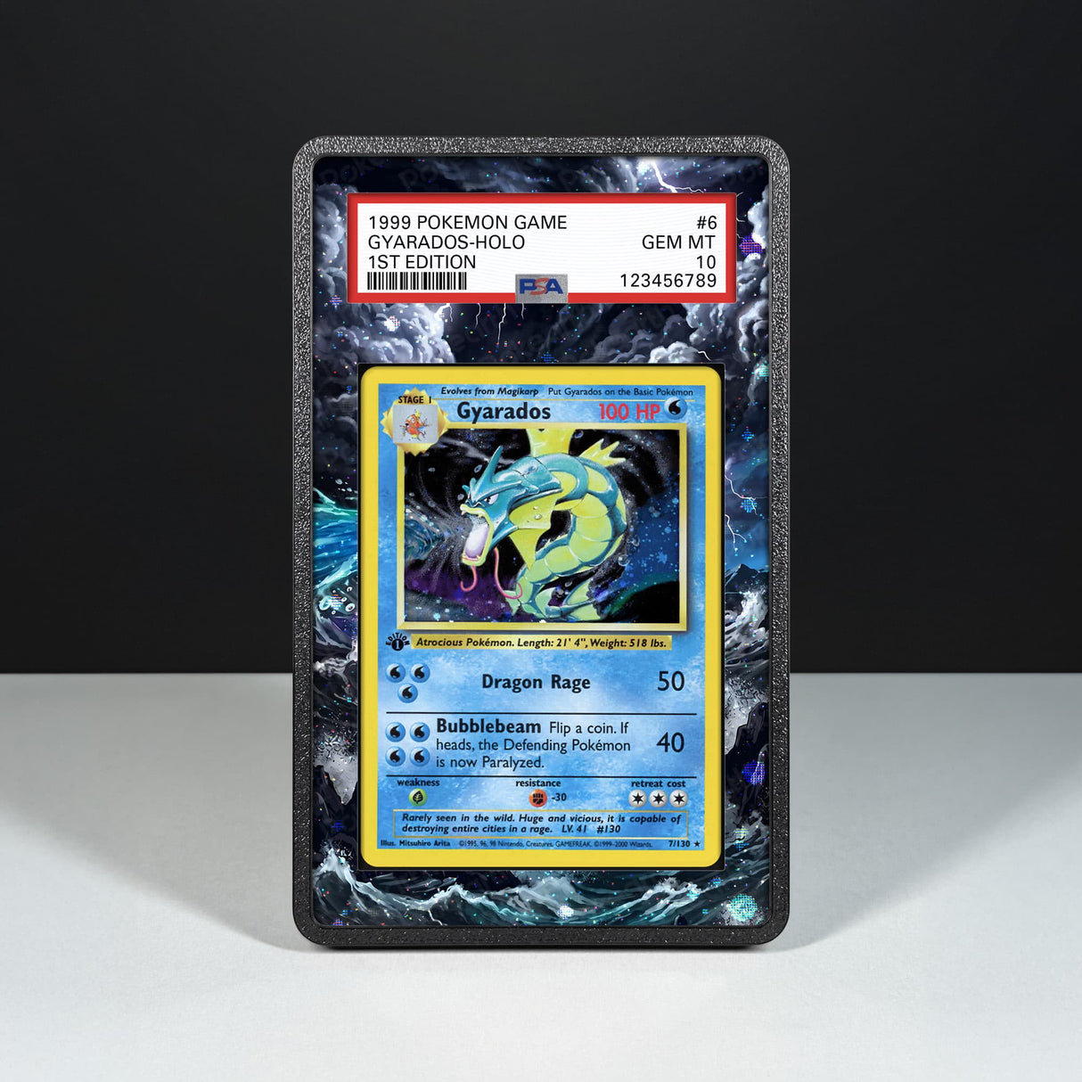 Gyarados 6/102 - Custodia con Artwork Esteso per Carte Gradate