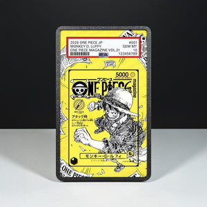 Monkey D. Luffy ST29-001 - Custodia con Artwork Esteso per Carte Gradate