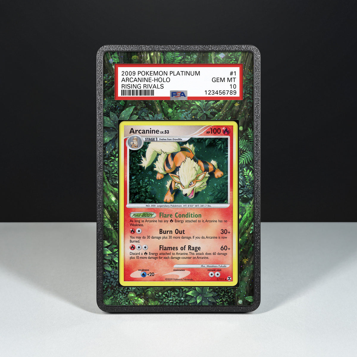 Arkani Lv.53 1/111 - Hülle mit erweitertem Artwork für bewertete Karten