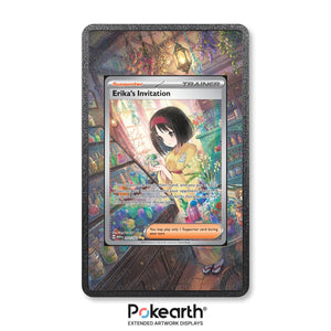 Invito di Erika 203/165 - Custodia con Artwork Esteso per Carte Pokémon - Display Case Extended Artwork Pokearth