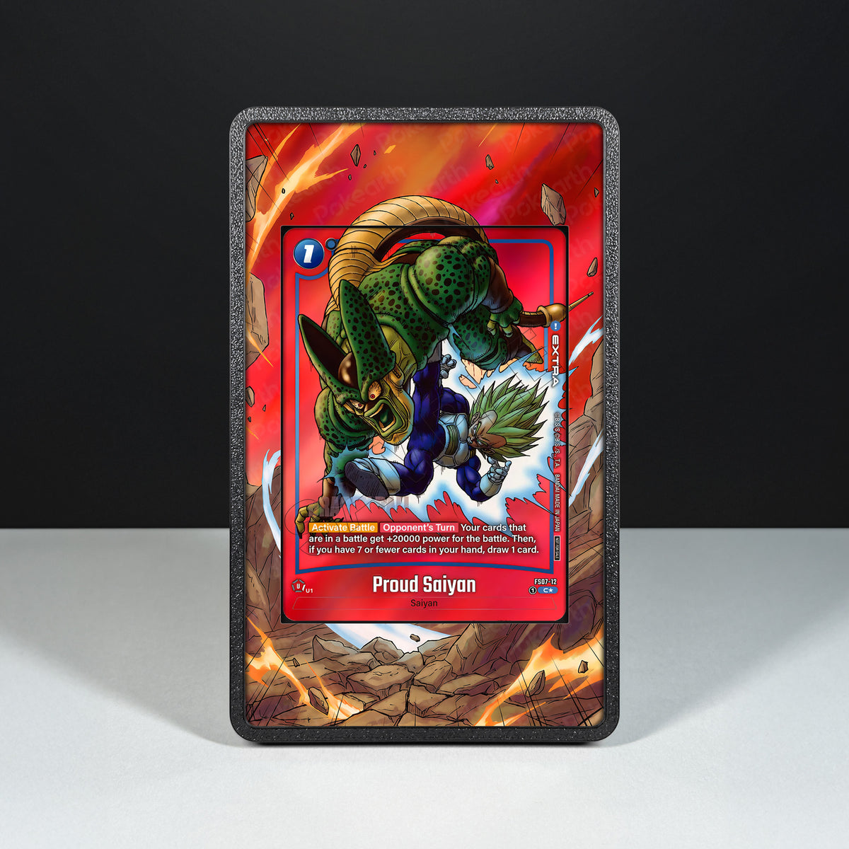 Proud Saiyan FS07-12 - Hülle mit erweitertem Artwork für Dragon Ball-Karten