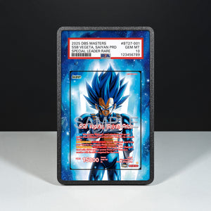 SSB Vegeta, Saiyan Pride BT27-001 - Extended Art Case für bewertete Karten