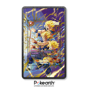 Son Goten FB08-121 - Custodia con Artwork Esteso per Carte Dragon Ball - Display Case Extended Artwork Pokearth