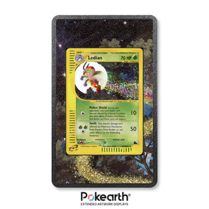 Ledian H14/H32 - Custodia con Artwork Esteso per Carte Pokémon - Display Case Extended Artwork Pokearth