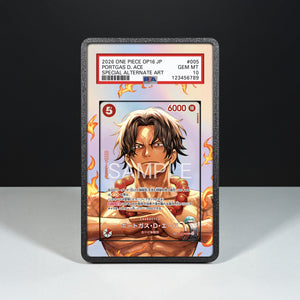 Portgas D. Ace ST15-005 – Hülle mit erweitertem Artwork für bewertete Karten