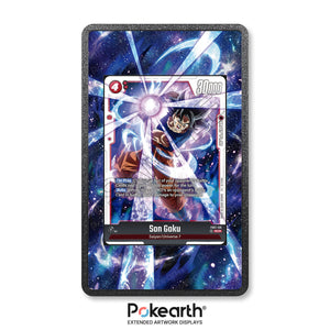 Son Goku FB01-139 - Custodia con Artwork Esteso per Carte Dragon Ball - Display Case Extended Artwork Pokearth