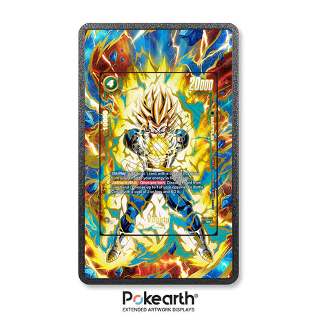 Vegeta FB01-096 - Custodia con Artwork Esteso per Carte Dragon Ball - Display Case Extended Artwork Pokearth