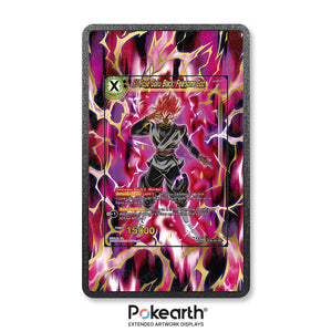 SS Rosé Goku Black, Fearsome God BT29-088 - Custodia con Artwork Esteso per Carte Dragon Ball - Display Case Extended Artwork Pokearth