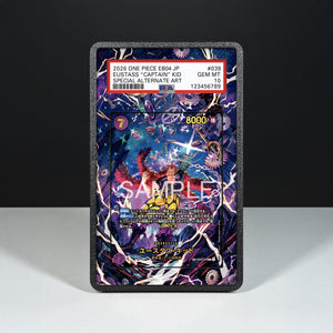 Eustass "Captain" Kid EB04-039 - Hülle mit erweitertem Artwork für bewertete Karten