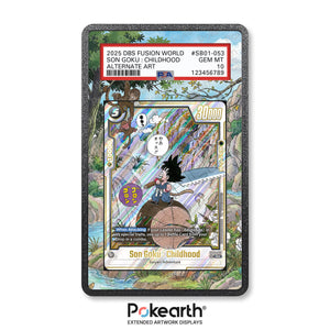 Son Goku : Childhood SB01-053 - Graded Card Extended Artwork Display Case - Display Case Extended Artwork Pokearth