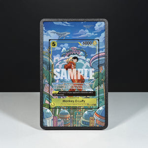 Monkey D. Luffy OP07-109 – Kartenhülle mit erweitertem Artwork für One Piece-Karten