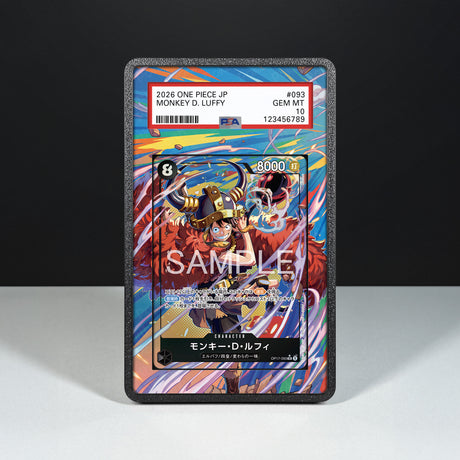 Monkey D. Luffy OP17-093 - Custodia con Artwork Esteso per Carte Gradate