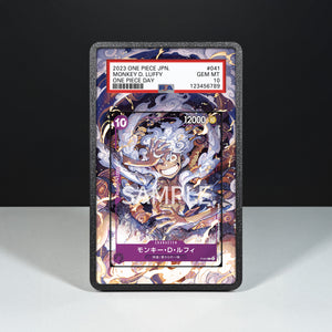 Monkey D. Luffy P-041 - Hülle mit erweitertem Artwork für bewertete Karten