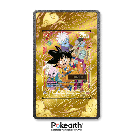 Son Goku (Mini) : DA FB04-012 - Custodia con Artwork Esteso per Carte Dragon Ball - Display Case Extended Artwork Pokearth