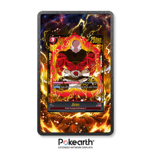 Jiren FP-016 - Custodia con Artwork Esteso per Carte Dragon Ball - Display Case Extended Artwork Pokearth