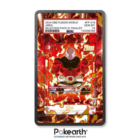 Jiren FP-016 - Graded Card Extended Artwork Display Case - Display Case Extended Artwork Pokearth
