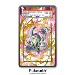 Frieza FB05-120 - Graded Card Extended Artwork Display Case - Display Case Extended Artwork Pokearth