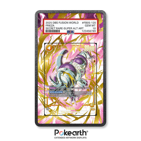 Frieza FB05-120 - Graded Card Extended Artwork Display Case - Display Case Extended Artwork Pokearth