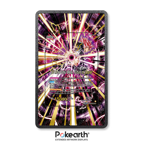 SS Rosé Goku Black, Future of Despair BT29-016 - Custodia con Artwork Esteso per Carte Dragon Ball - Display Case Extended Artwork Pokearth