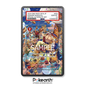 Edward Newgate ST15-002 - Custodia con Artwork Esteso per Carte Gradate - Display Case Extended Artwork Pokearth