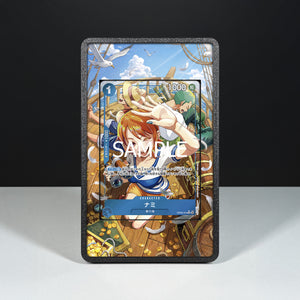 Nami OP09-050 – Schutzhülle mit erweitertem Artwork für One Piece-Karten