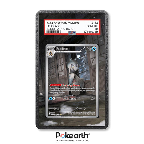 Froslass 174/167 - Graded Card Extended Artwork Display Case - Display Case Extended Artwork Pokearth