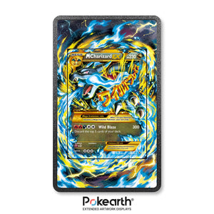 M Charizard EX 108/106 - Custodia con Artwork Esteso per Carte Pokémon - Display Case Extended Artwork Pokearth