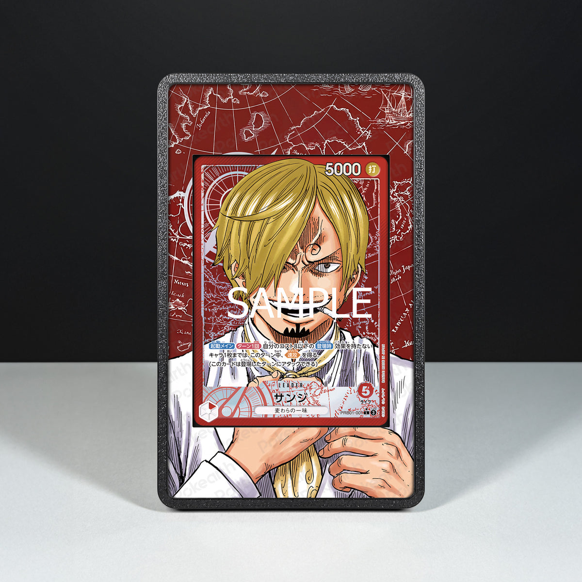 Sanji PRB01-001 - Hülle mit erweitertem Artwork für One Piece-Karten