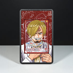 Sanji PRB01-001 - Hülle mit erweitertem Artwork für One Piece-Karten