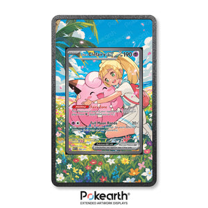 Clefairy ex di Lylia - Custodia con Artwork Esteso per Carte Pokémon - Display Case Extended Artwork Pokearth