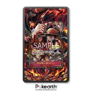 Monkey.D. Luffy ST10-006 - One Piece Extended Artwork Display Case - Display Case Extended Artwork Pokearth