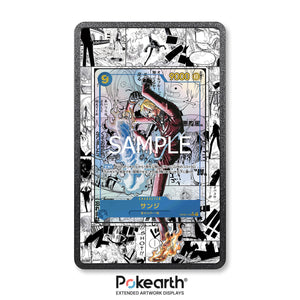 Sanji OP06-119 Manga - Custodia con Artwork Esteso per Carte One Piece - Display Case Extended Artwork Pokearth