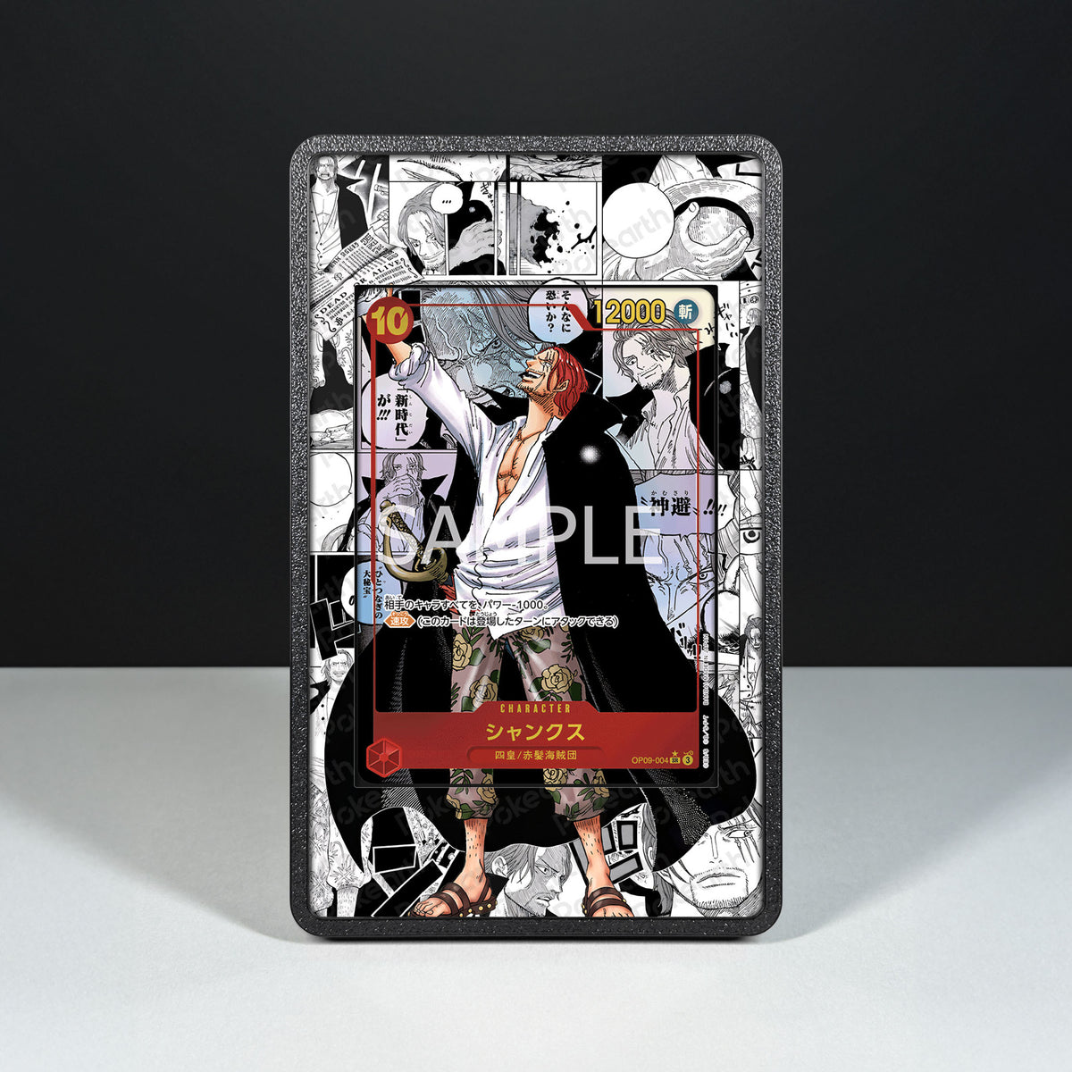 Shanks OP09-004 Manga - Custodia con Artwork Esteso per Carte One Piece