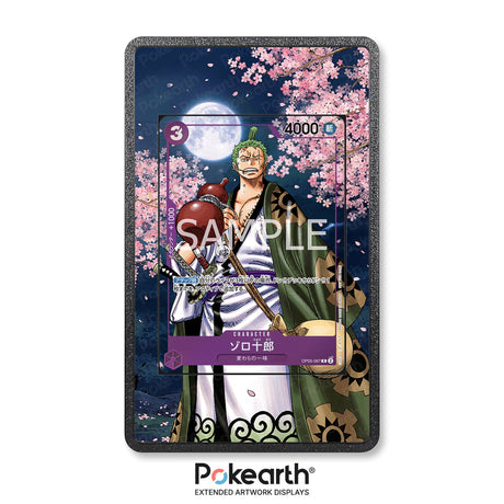 Zoro-Juurou OP05-067 - Custodia con Artwork Esteso per Carte One Piece - Display Case Extended Artwork Pokearth