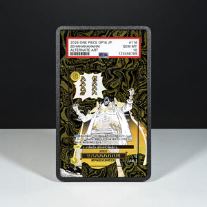 Zehahahahaha! OP16-116 - Custodia con Artwork Esteso per Carte Gradate
