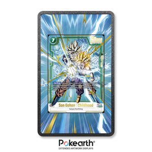 Son Gohan : Childhood FB01-140 - Custodia con Artwork Esteso per Carte Dragon Ball - Display Case Extended Artwork Pokearth