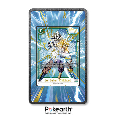 Son Gohan : Childhood FB01-140 - Custodia con Artwork Esteso per Carte Dragon Ball - Display Case Extended Artwork Pokearth