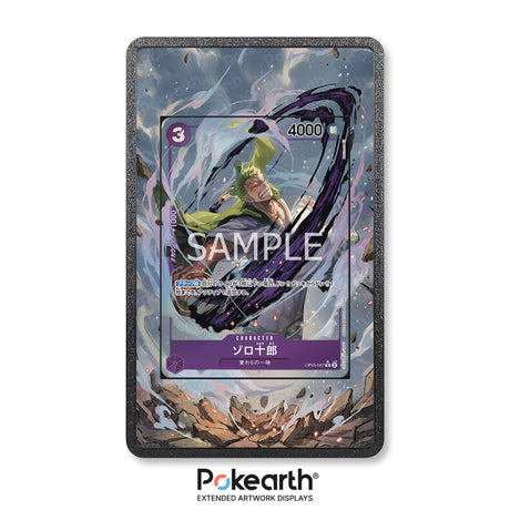 Zoro-Juurou OP05-067 - Custodia con Artwork Esteso per Carte One Piece - Display Case Extended Artwork Pokearth