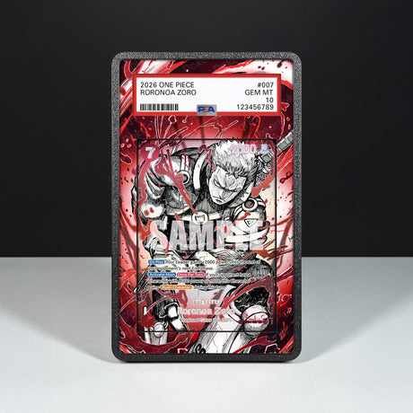 Roronoa Zoro EB04-007 - Custodia con Artwork Esteso per Carte Gradate