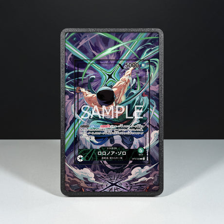 Roronoa Zoro OP12-020 - Custodia con Artwork Esteso per Carte One Piece