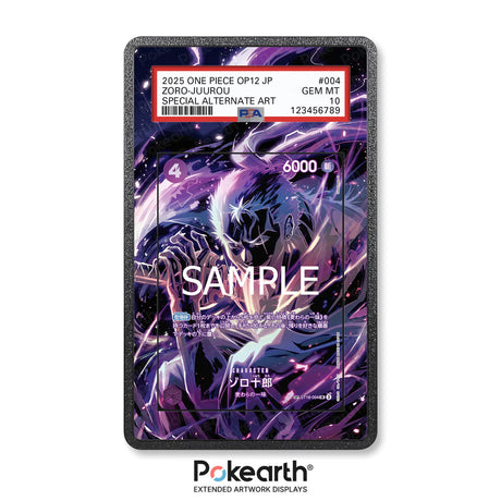 Zoro-Juurou ST18-004 - Graded Card Extended Artwork Display Case - Display Case Extended Artwork Pokearth