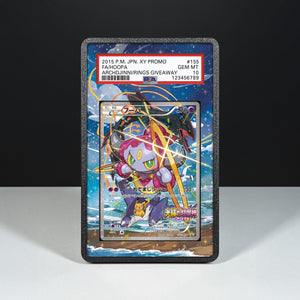 Hoopa 155/XY-P - Hülle mit erweitertem Artwork für bewertete Karten