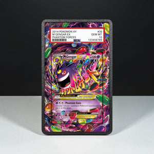 M Gengar-EX 35/119 – Case mit erweitertem Artwork für gegradete Karten